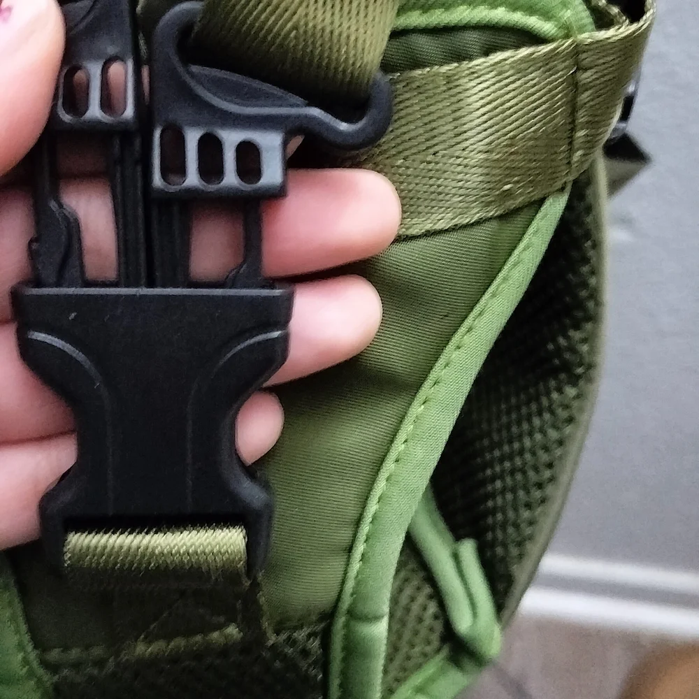 Green TAILUP Pet Carrier Backpack for small Dogs travel bag